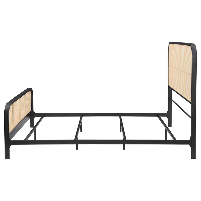 Lanewood Eastern King & Queen Bed Black & White
