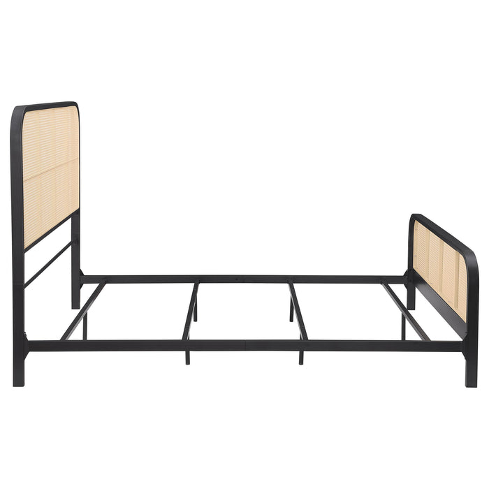 Lanewood Eastern King & Queen Bed Black & White