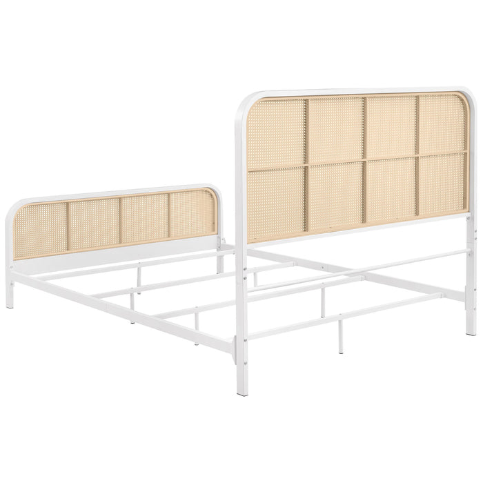 Lanewood Eastern King & Queen Bed Black & White