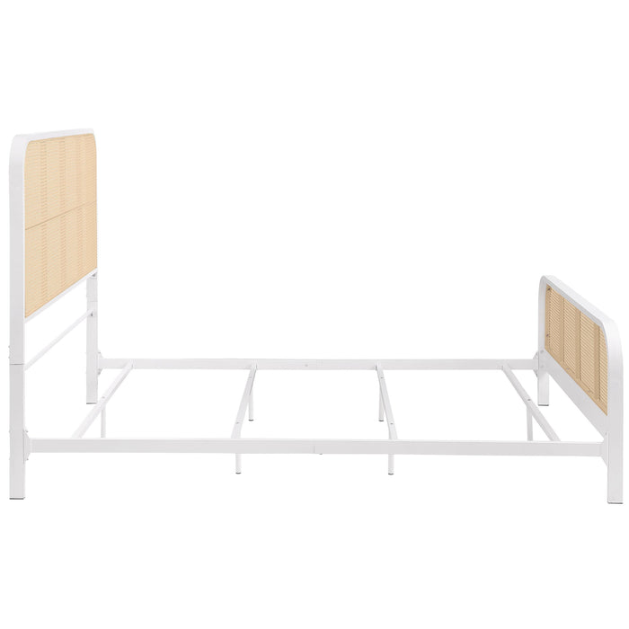 Lanewood Eastern King & Queen Bed Black & White