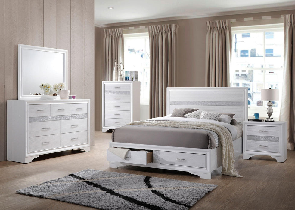 205111KW S5 CA KING 5PC SET (KW.BED,NS,DR,MR,CH)