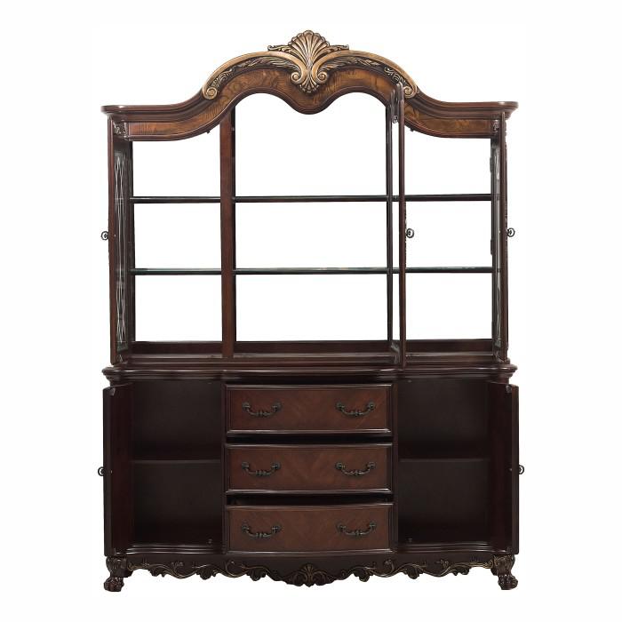 Deryn Park Buffet and Hutch in Dark Cherry 2243-50*