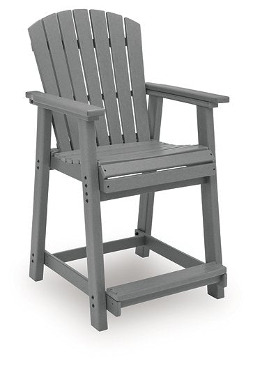 Sanctuary Beach Outdoor Counter Height Bar Stool (Set of 2)