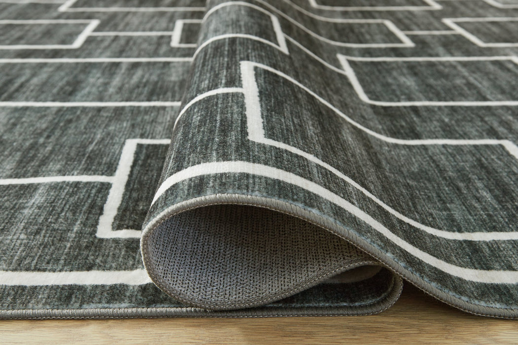 Elderland Washable 7'6" x 9'6" Area Rug