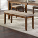 Liberty Furniture Santa Rosa II Upholstered Bench in Antique Honey image