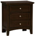 Vaughan-Basset Bonanza 2-Drawer Nightstand in Merlot image
