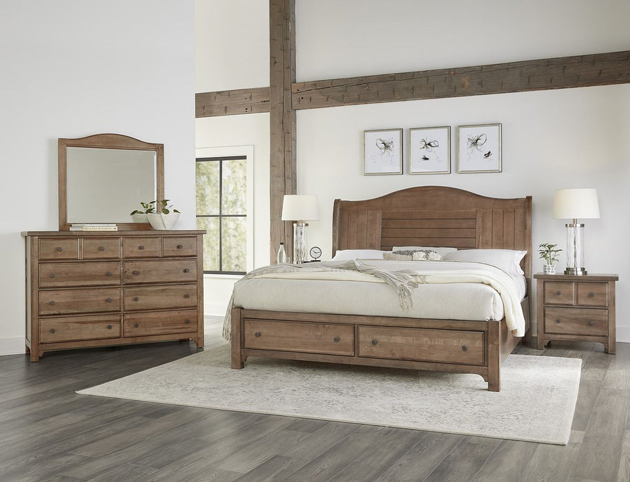 Vaughan Bassett Cool Farmhouse Nightstand in Natural