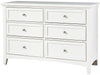Vaughan-Bassett Bonanza Double Dresser in White image